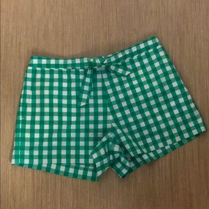 Draper James Cotton Gingham Short.  Size 8.